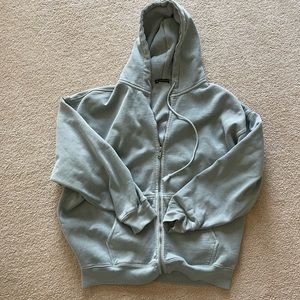 Brandy Melville Sea Foam Green Christy Hoodie